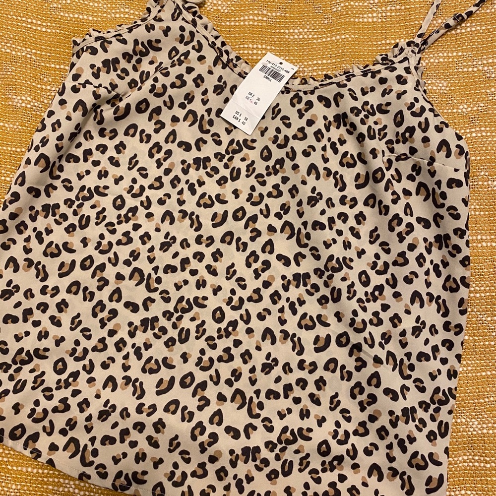 NEW WITH TAGS- Cheetah Tank
